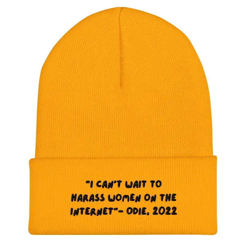 Odie Quote Beanie